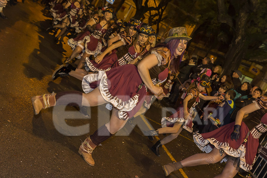 Rua del Carnaval de Les Roquetes del Garraf 2017